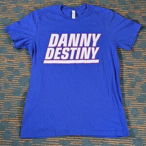 Danny Destiny T Medium Daniel Jones Rare shirt barstool sports GIANTS COLTS
